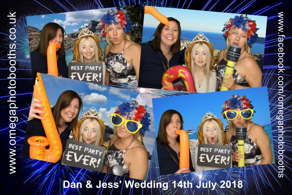 Dan & Jess' wedding | View more photos from the event at gallery.omegaphotobooths.co.uk/u/Omega-Photobooths/Dan-Jess-wedding